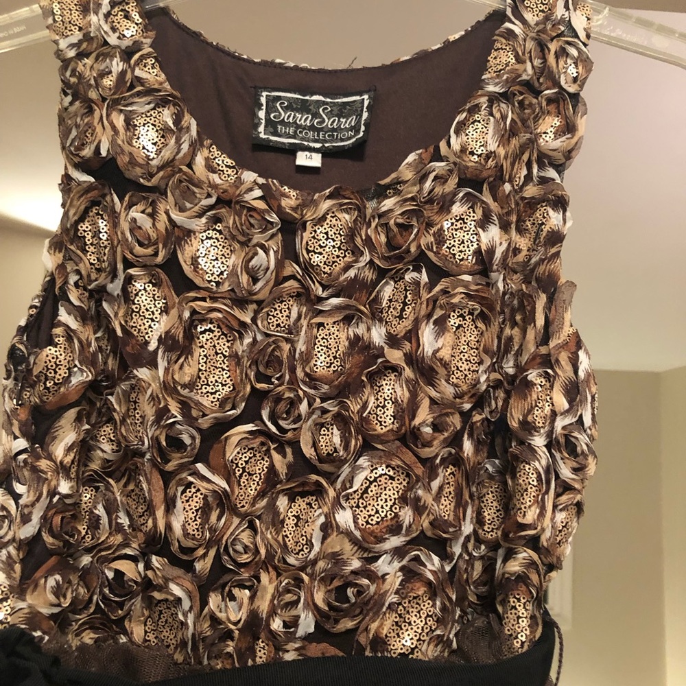 Sara sara couture dress size 14